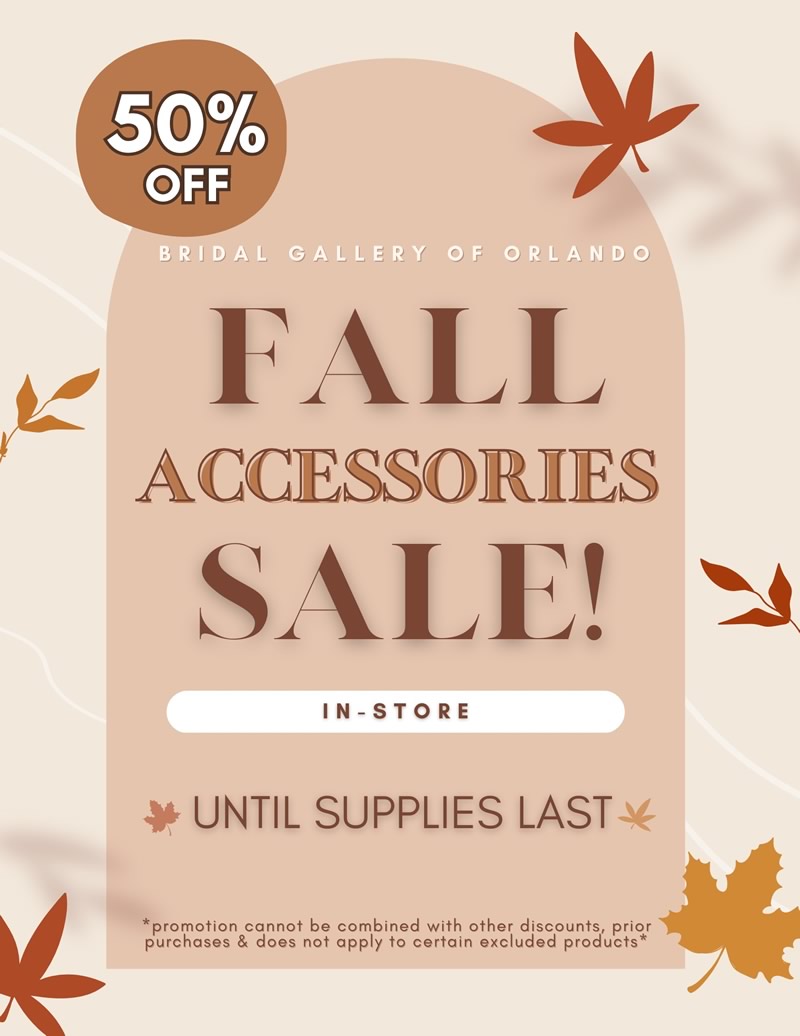 FALL ACCESSORIES SALE