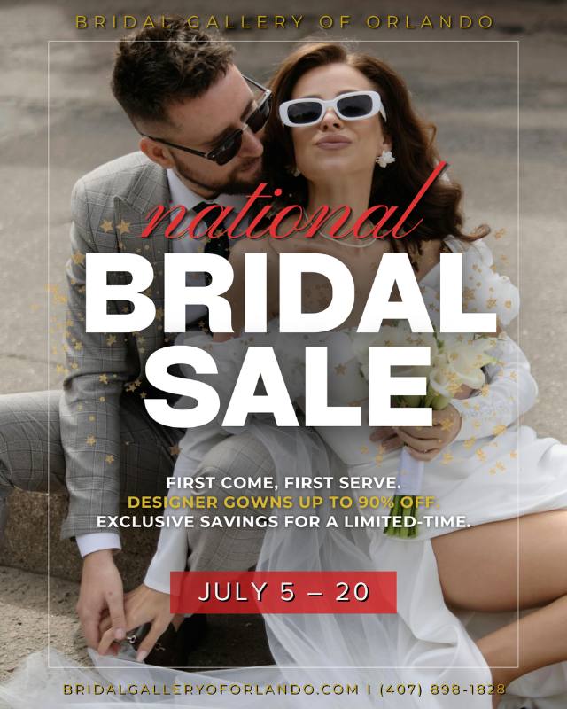 National Bridal Sale 2026
